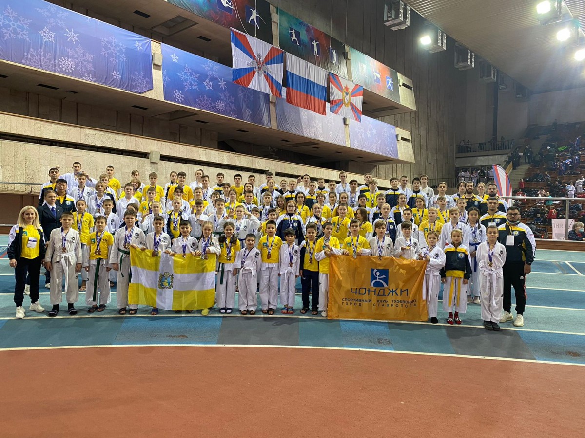 11 медалей привезли ставропольские тхэквондисты с всероссийских соревнований