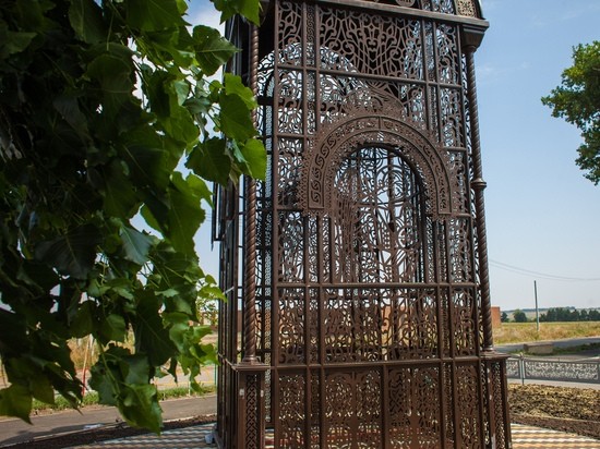 В Михайловске появилась цельнометаллическая часовня