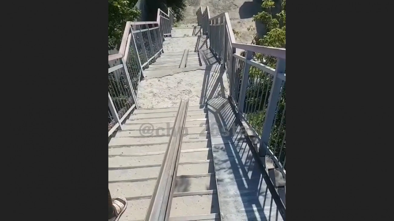 Ставропольцы жалуются на новые пандусы на жд вокзале