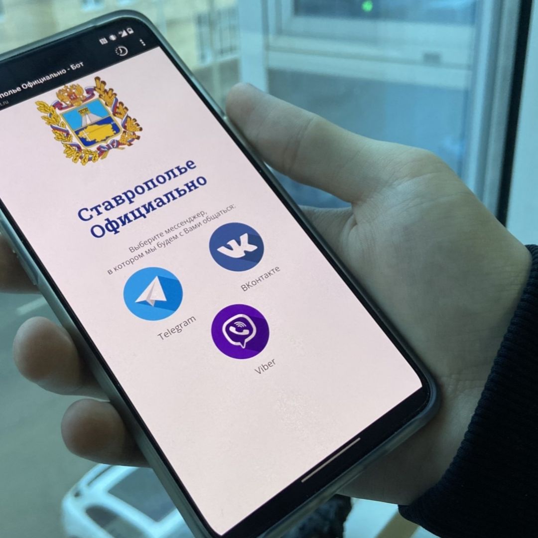 На Ставрополье запустили чат-бот для связи с органами власти | 11.02.2022 |  Ставрополь - БезФормата
