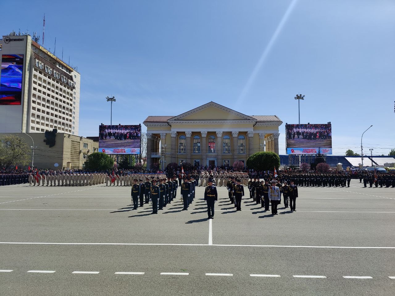 Парад Великой Победы прошел в Ставрополе