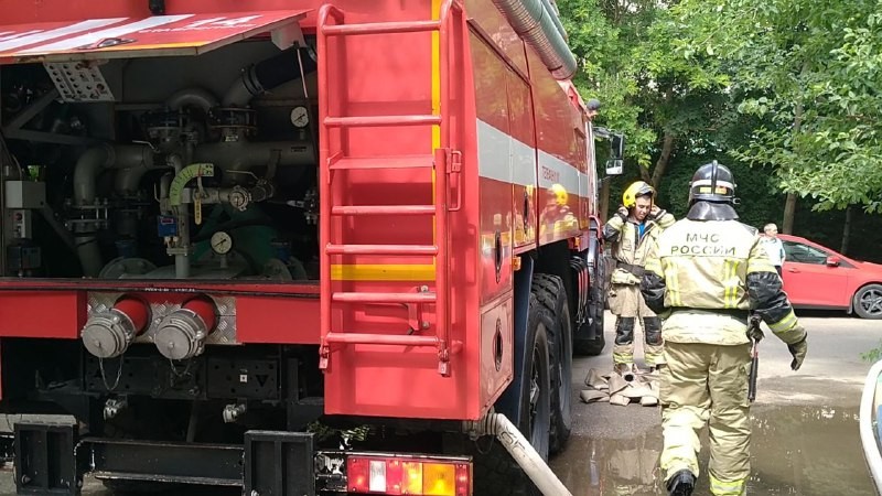 При пожаре на ул. Космонавтов 15 июня в Ставрополе никто не пострадал