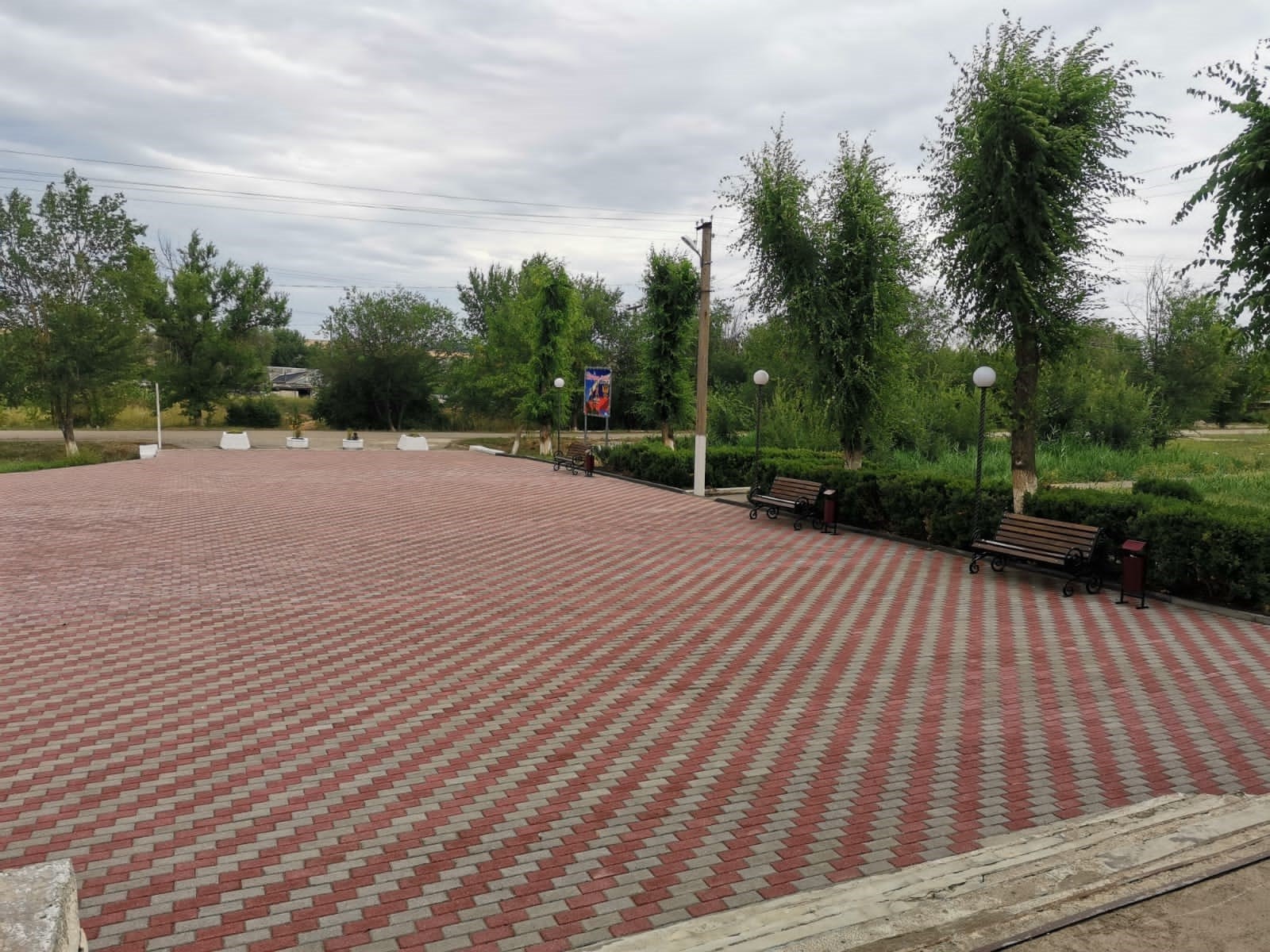Территорию вокруг Куршавского дома культуры обновили на Ставрополье