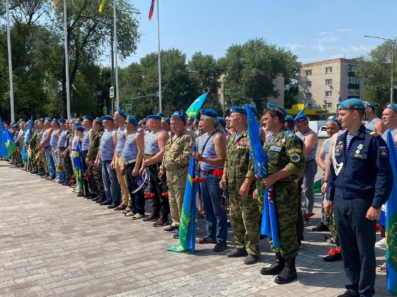 День ВДВ отметили в Невинномысске праздничным концертом