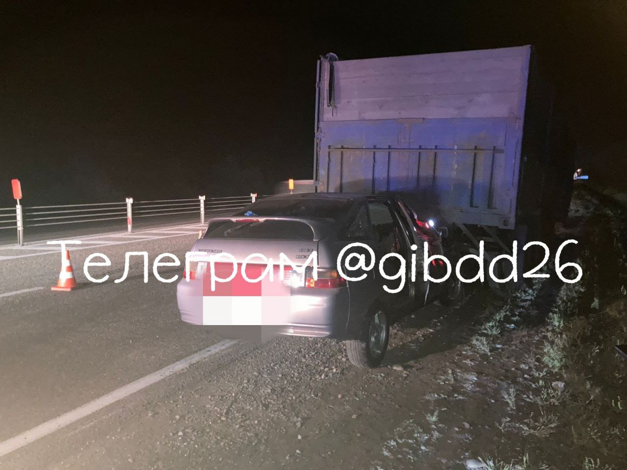 Смертельная авария произошла в Кочубеевском округе на трассе «Кавказ»