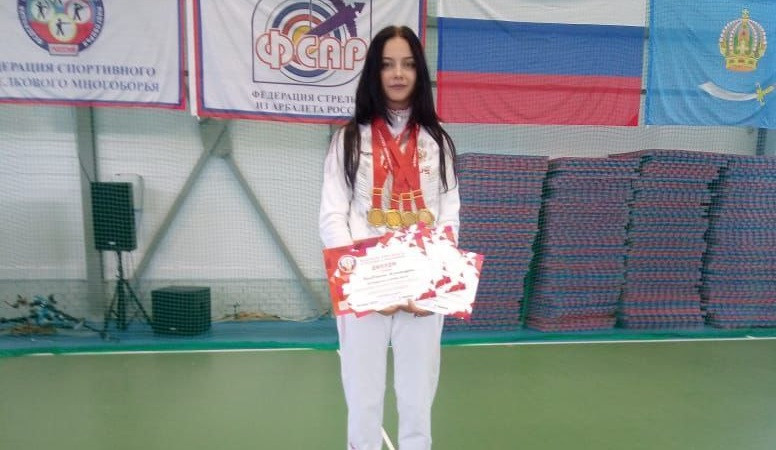 Арбалетчица из Ставрополя завоевала 4 золотые медали на международных соревнованиях