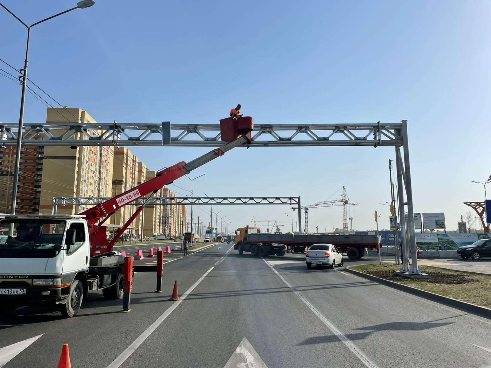 На проспекте Российском в Ставрополе появился новый перекрёсток |  10.09.2022 | Ставрополь - БезФормата