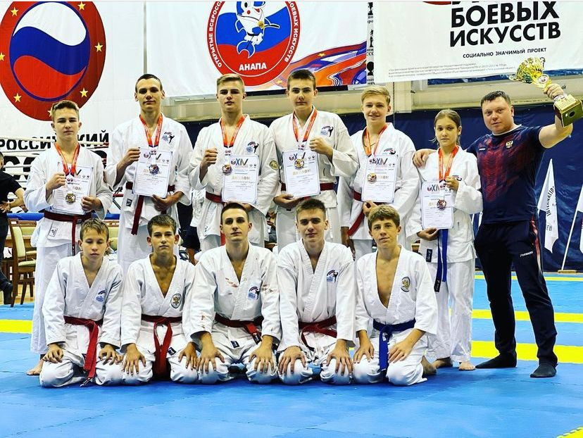 10 золотых медалей заняли спортсмены из Ставрополя на Всероссийских юношеских играх боевых искусств