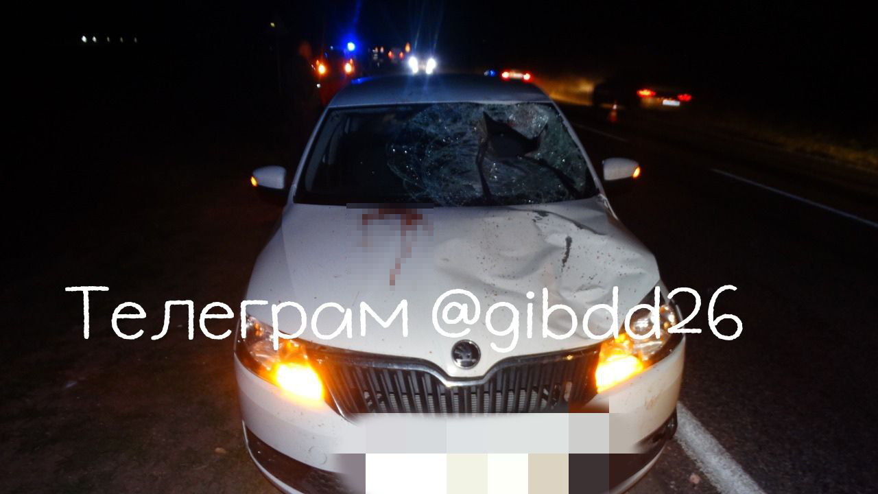 На Ставрополье автомобиль сбил 89-летнего пешехода