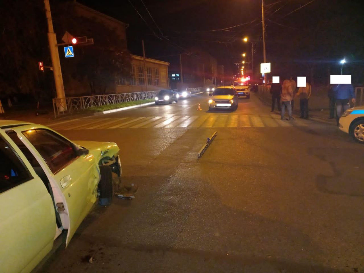 Два человека пострадали в ДТП на улице Серова в Ставрополе