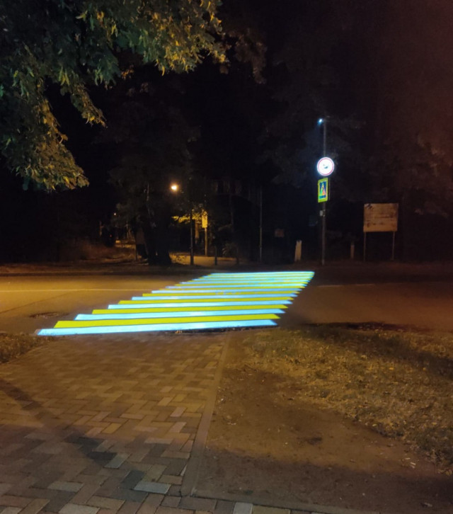 Специалисты из Ставрополя рассказали, эффективны ли проекционные пешеходные переходы