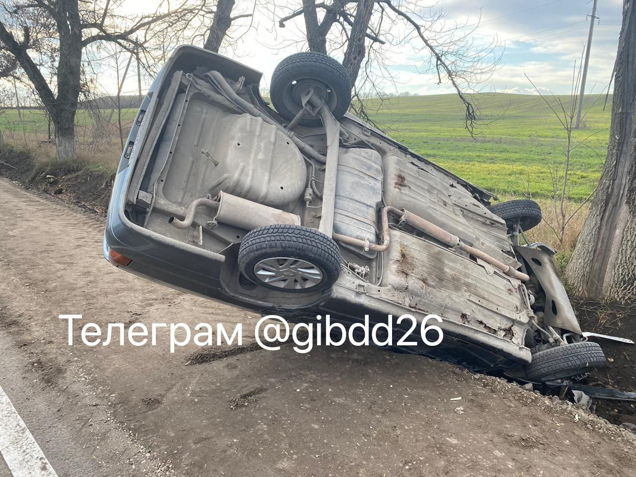 Водитель не выдержал боковой интервал и столкнулся с иномаркой на Ставрополье