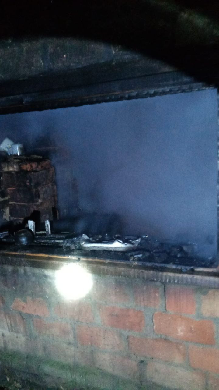 Неисправный газовый баллон стал причиной пожара на Ставрополье