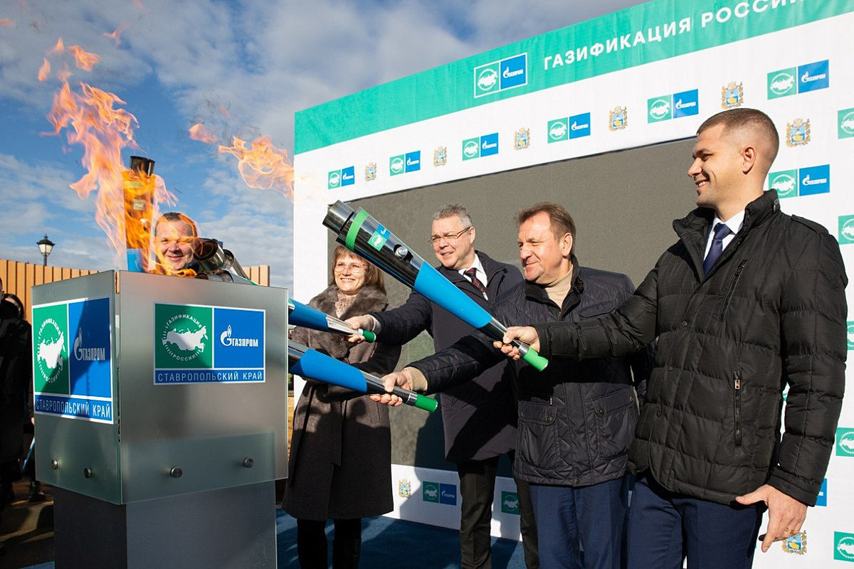 Жилой квартал «Долина Роз» в Ставрополе подключили к газоснабжению