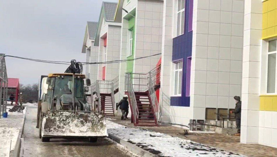 В Ставрополе продолжается строительство детского сада на улице Алексея Яковлева