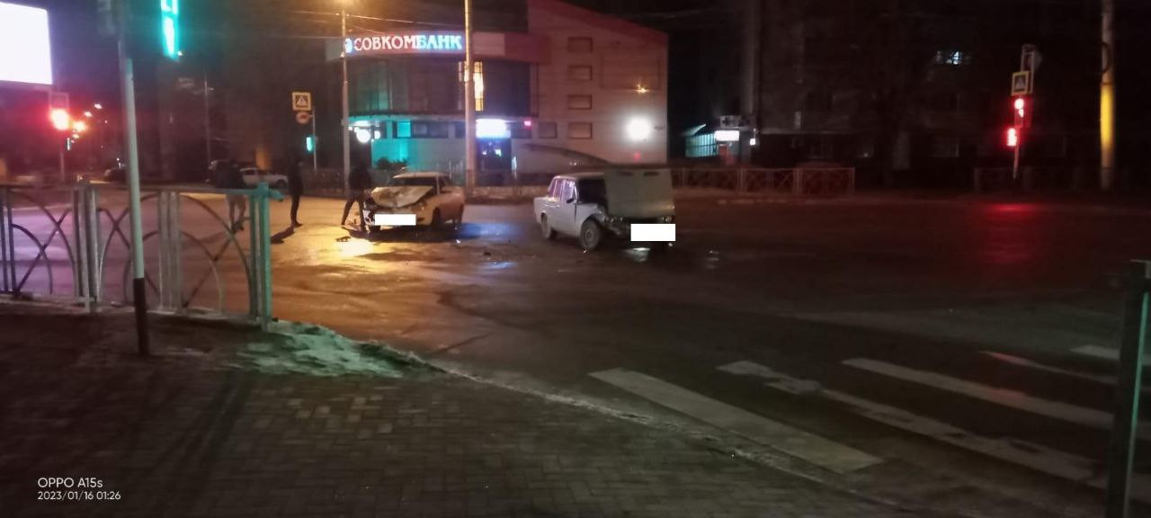 В Ставрополе начинающий водитель спровоцировал аварию с пострадавшим
