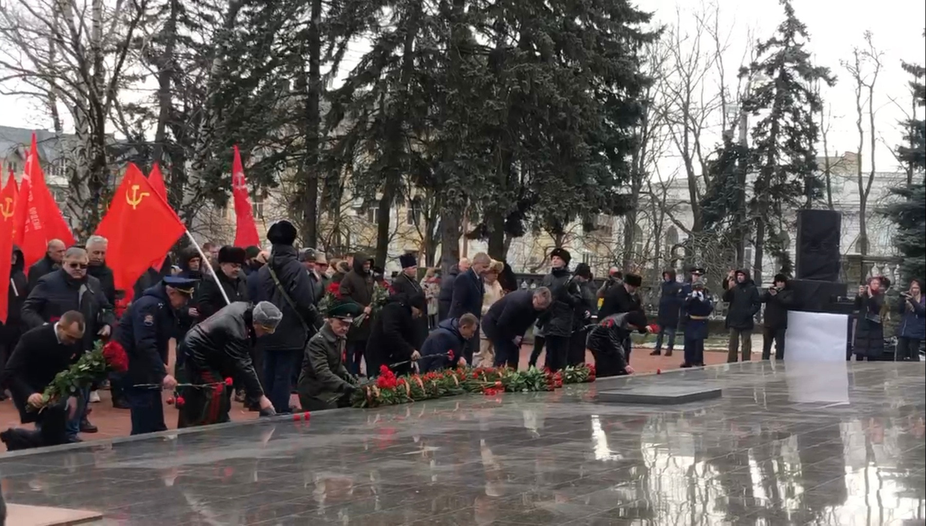 В Ставрополе прошел митинг в честь 80-летия освобождения города от немецко-фашистских захватчиков