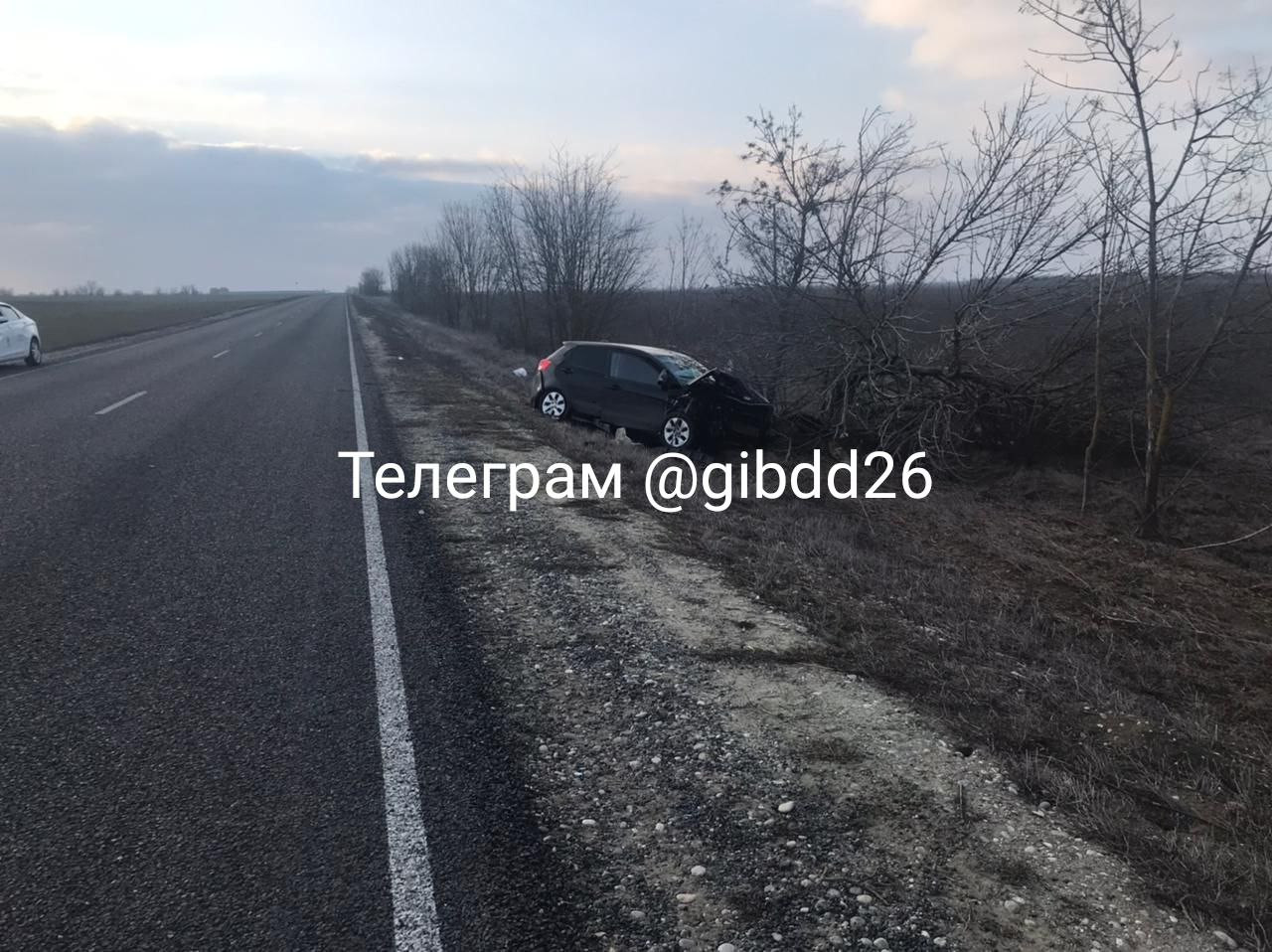 В аварии на Ставрополье пострадали пять человек
