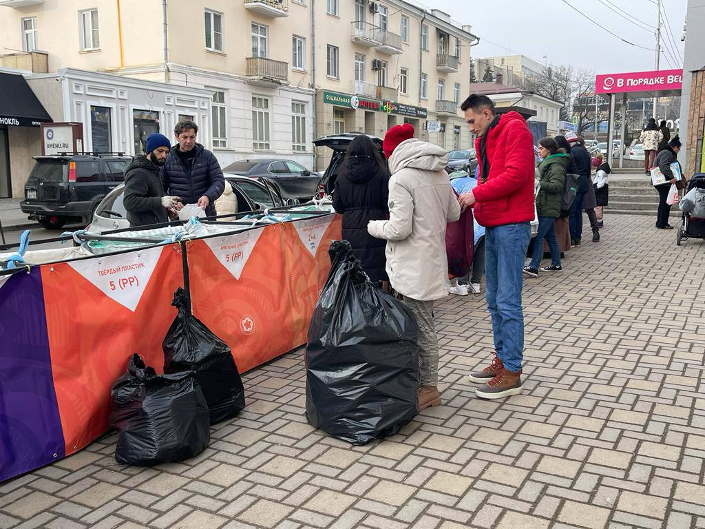 В Пятигорске можно сдать ТКО, вещи и бытовую технику на переработку