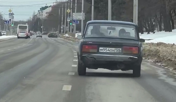 Ставропольцы пожаловались на лихача на улицах города