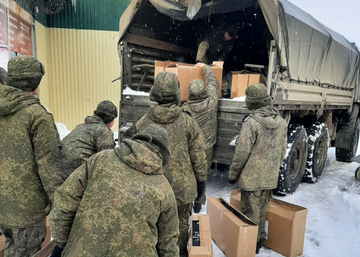Очередная партия гуманитарного груза отправилась в зону СВО из Ставрополя