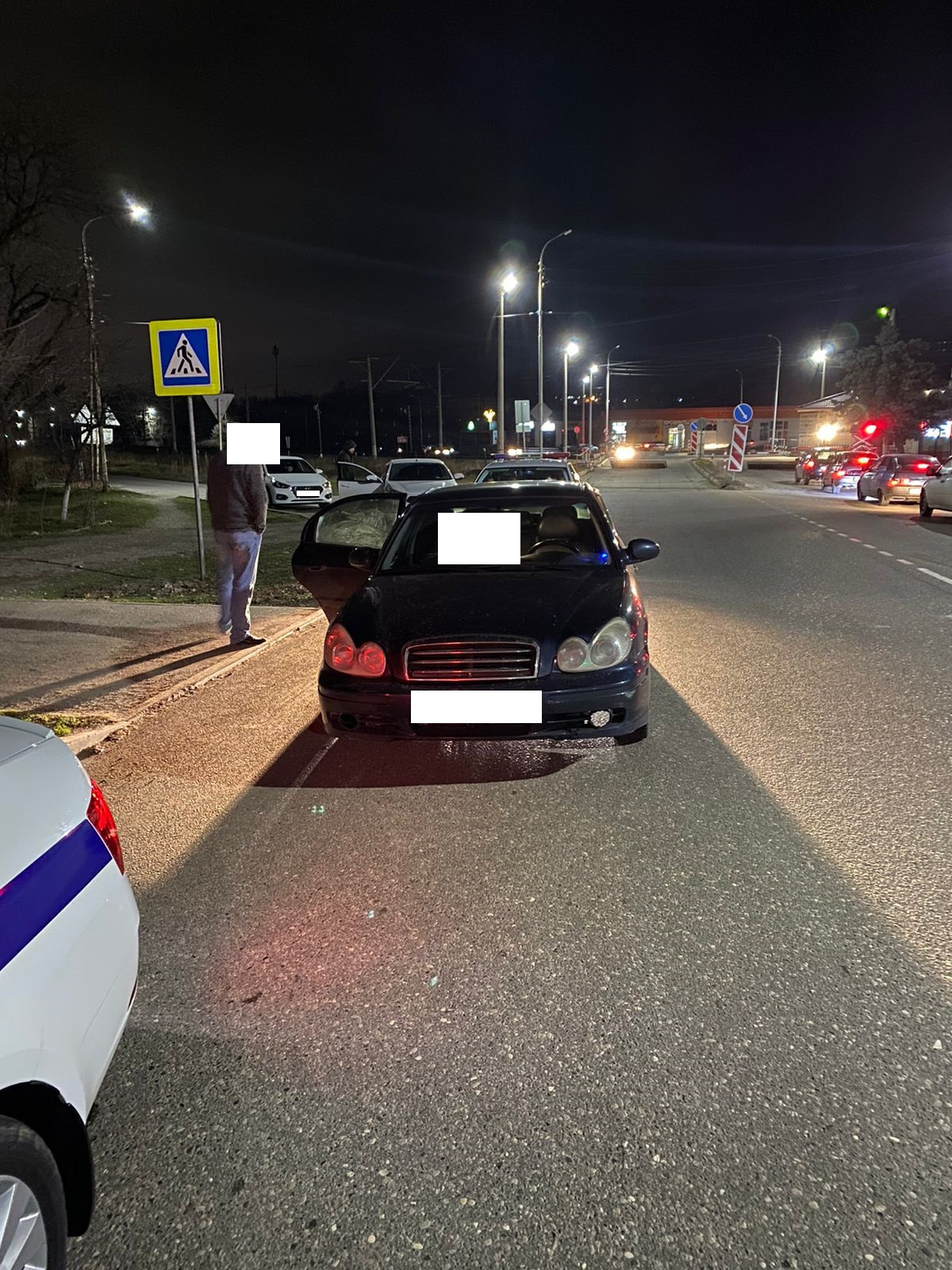 В Ессентуках лишенный прав водитель Hyundai Sonata сбил молодую девушку