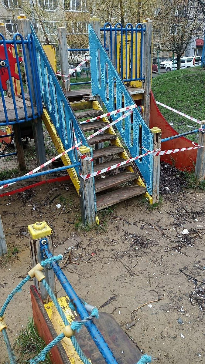 Администрация: детскую площадку на ул. Пирогова в Ставрополе отремонтируют