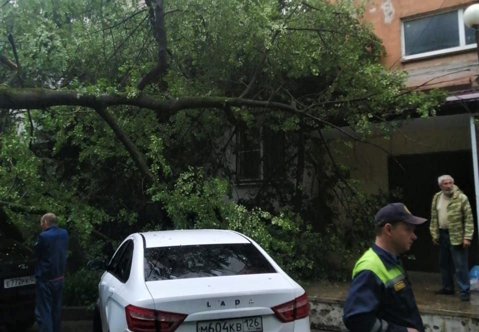 В Ставрополе начали ликвидировать последствия ливня
