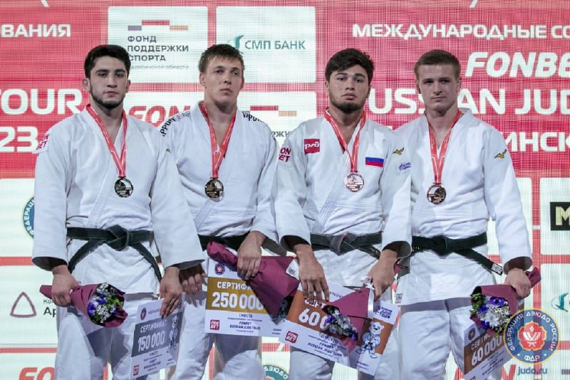 Ставропольские дзюдоисты завоевали три медали на международном турнире