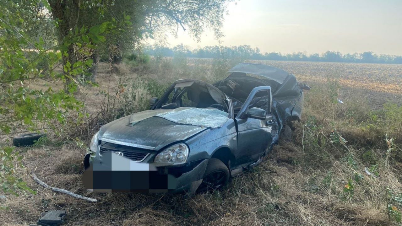 В Ипатовском округе при опрокидывании авто погиб человек | 14.08.2023 |  Ставрополь - БезФормата