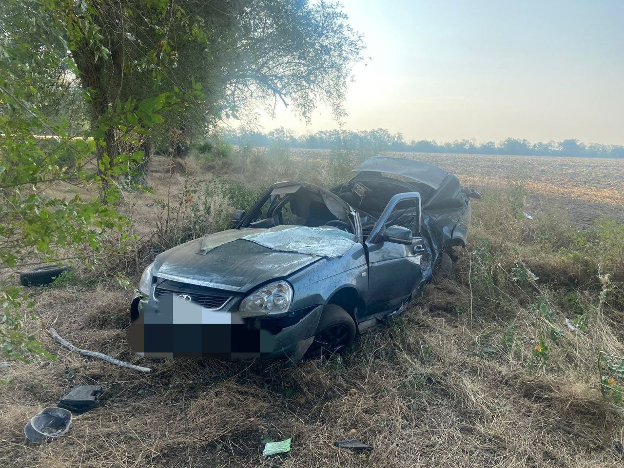 В Ипатовском округе при опрокидывании авто погиб человек | 14.08.2023 |  Ставрополь - БезФормата