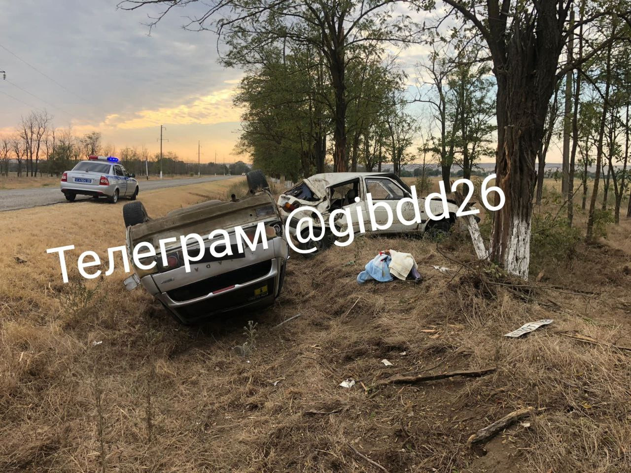 На Ставрополье виновник аварии сбежал с места ДТП, якобы отправившись  искать помощь - АТВмедиа