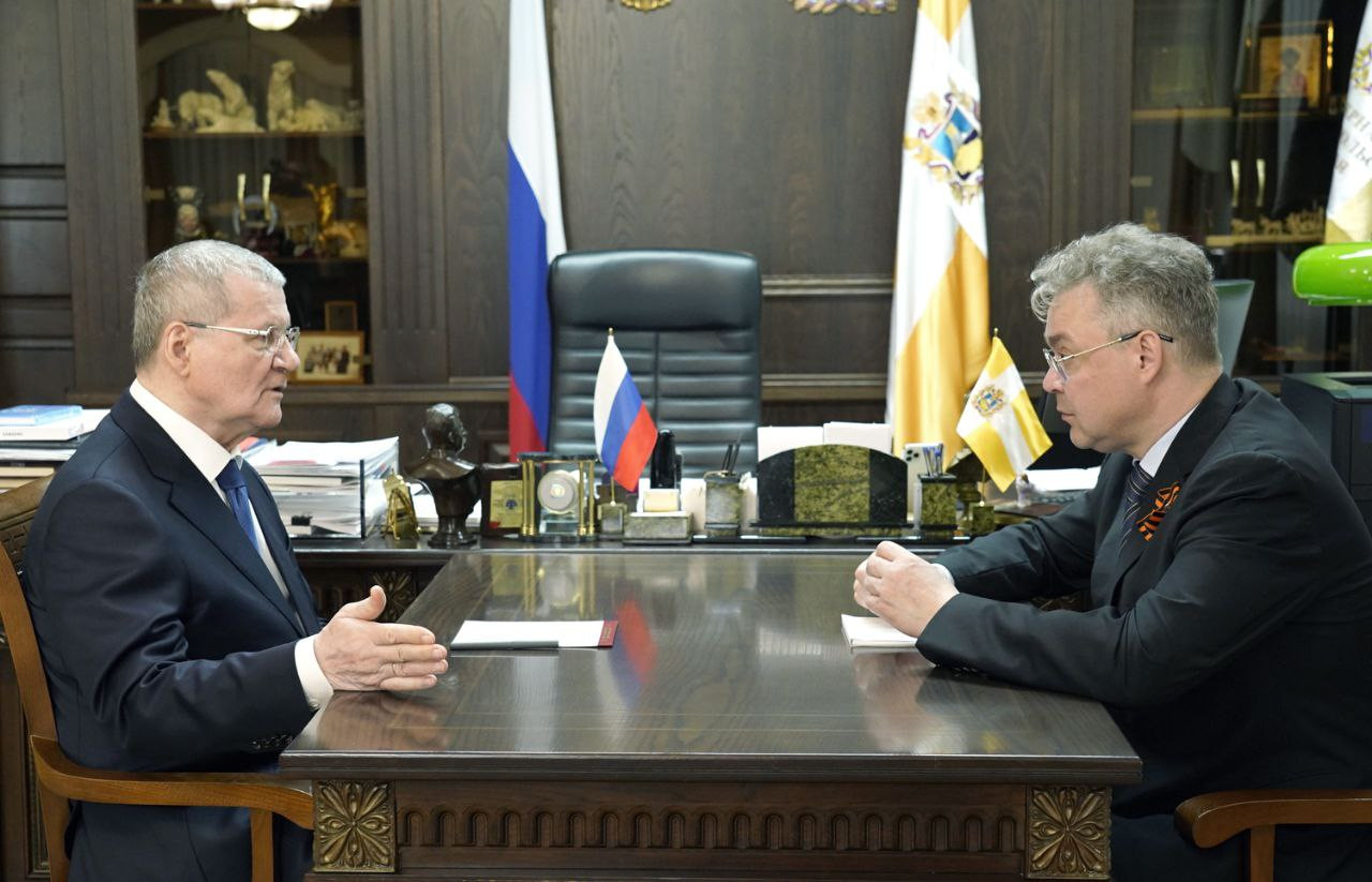 Полпред президента России в СКФО Юрий Чайка посетил Ставрополь