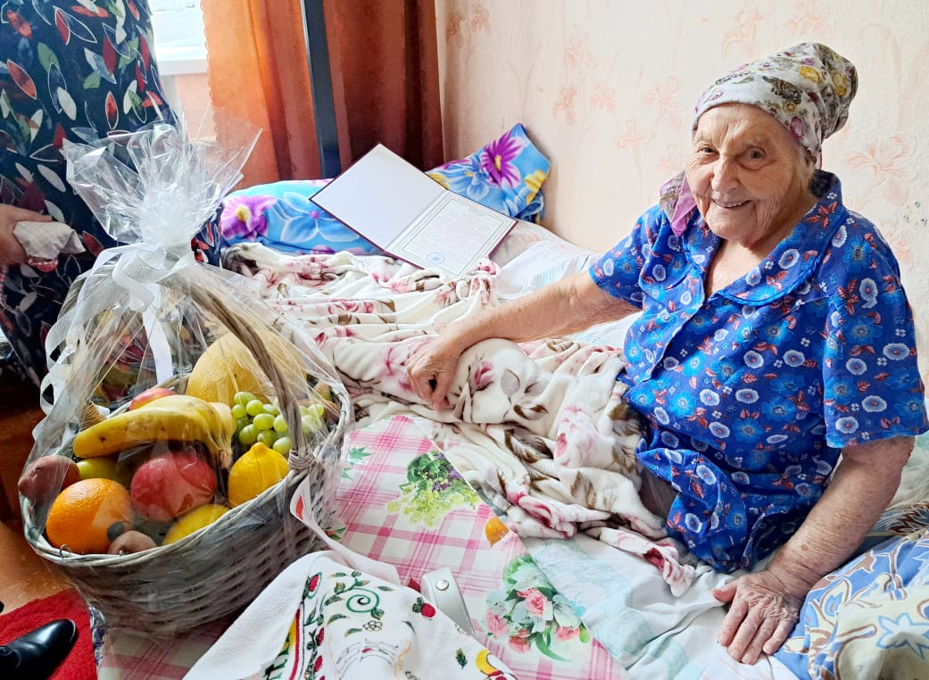 101-й день рождения отметила долгожительница из Минвод 9 мая