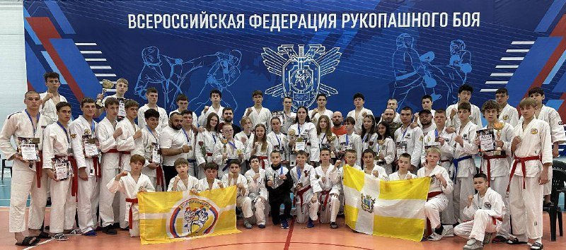 На соревнованиях по рукопашному бою ставропольчане заработали 45 медалей