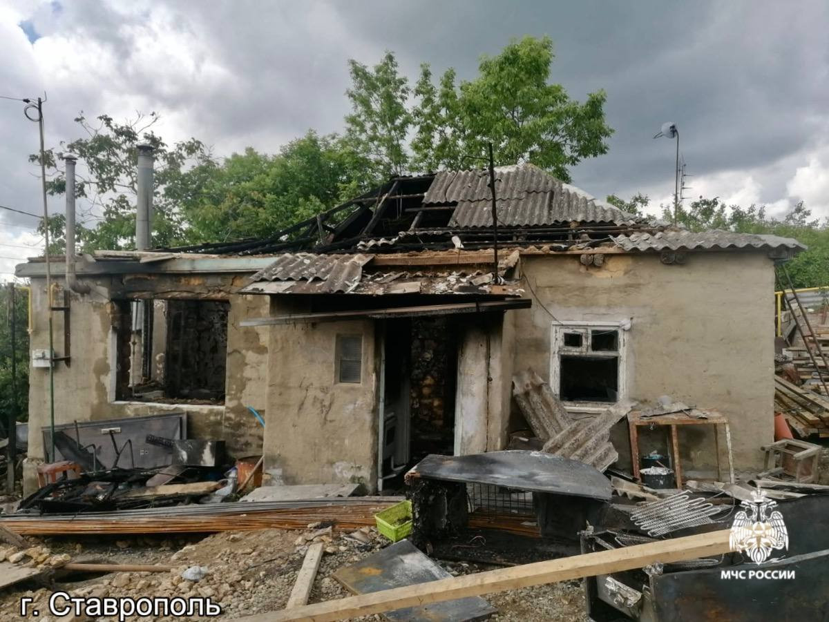 9 пожаров произошло на Ставрополье за сутки 16 мая