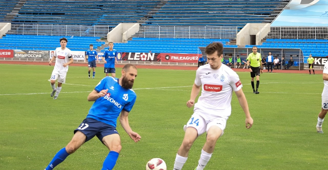 В домашней игре ставропольское Динамо одолело соперников из Махачкалы