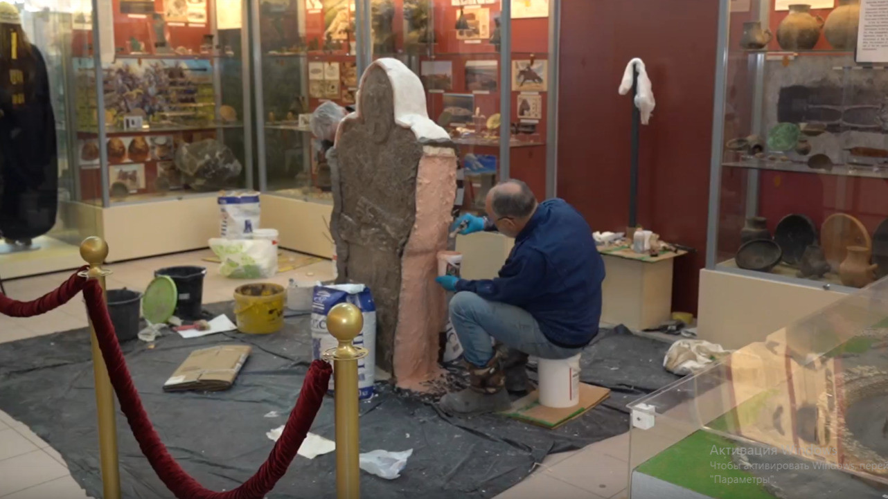 Точную копию изваяния скифского воина создают в Ставрополе