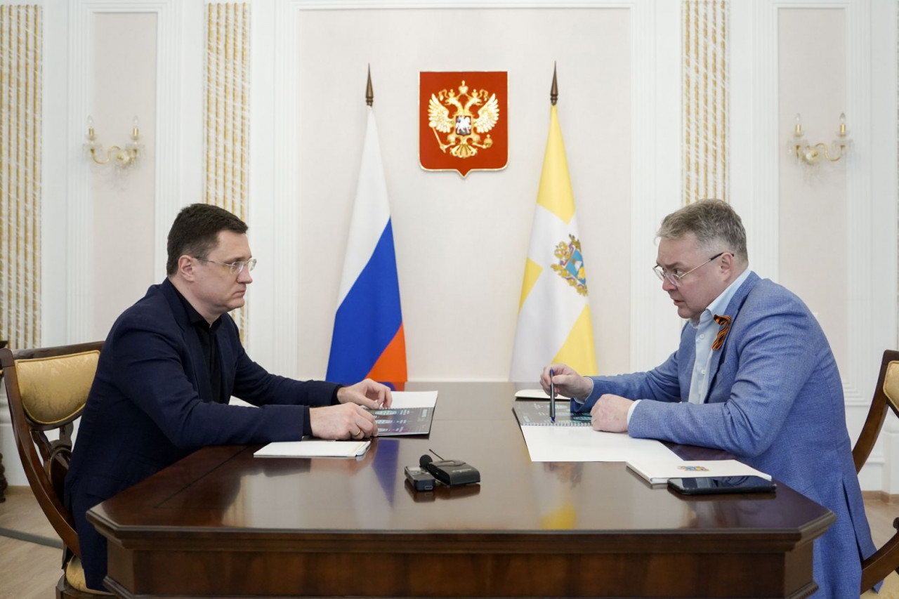 Вице-премьер России Александр Новак посетил Ставрополье