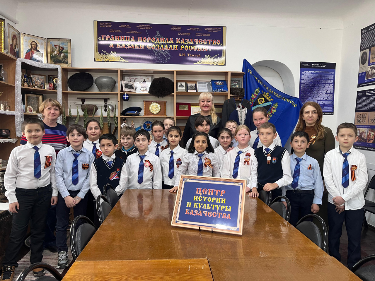 Школьные экскурсии по истории возрождения казачества запустили на Ставрополье