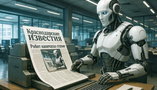 В России вышла первая полностью созданная ИИ газета
