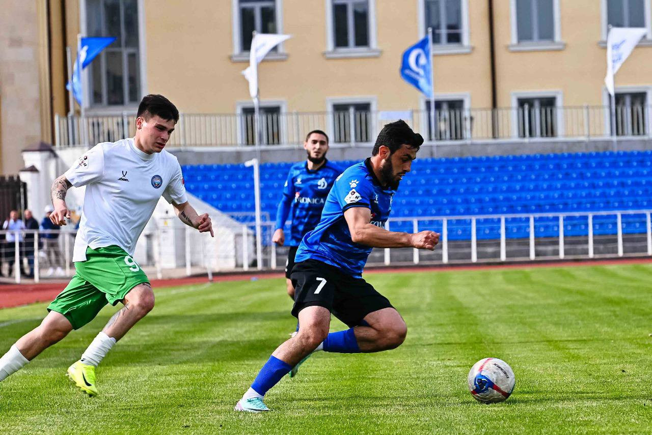 Ставропольские «динамовцы» обыграли футболистов из Хасавюрта