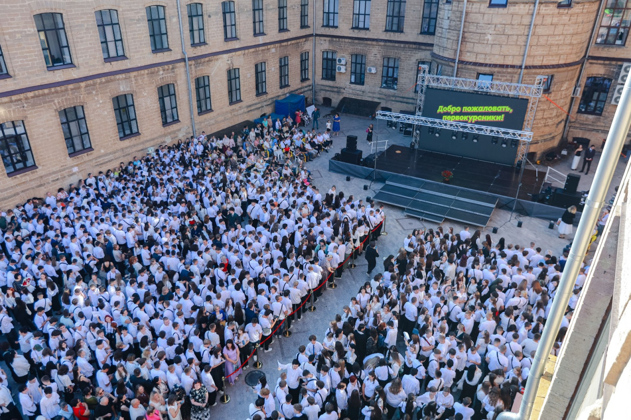 В Ставропольском ГАУ отметили праздник первокурсника