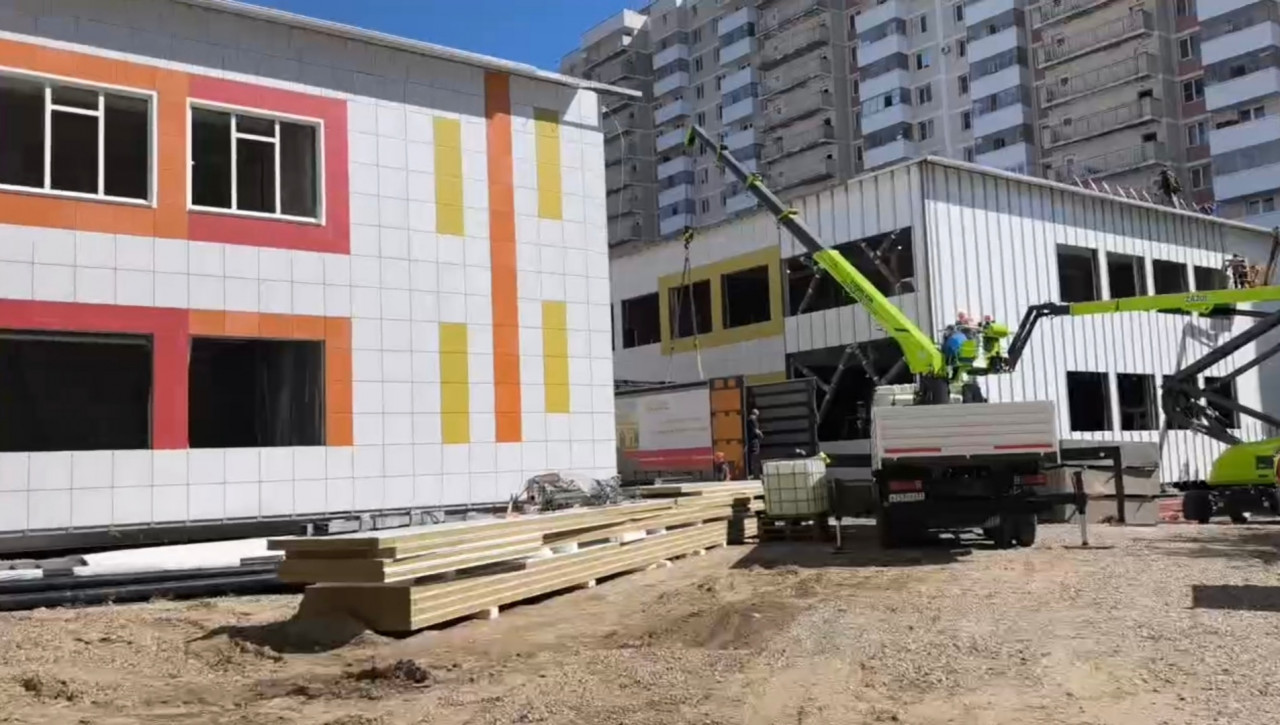 Новый начальный блок в школе № 39 в Ставрополе почти достроили