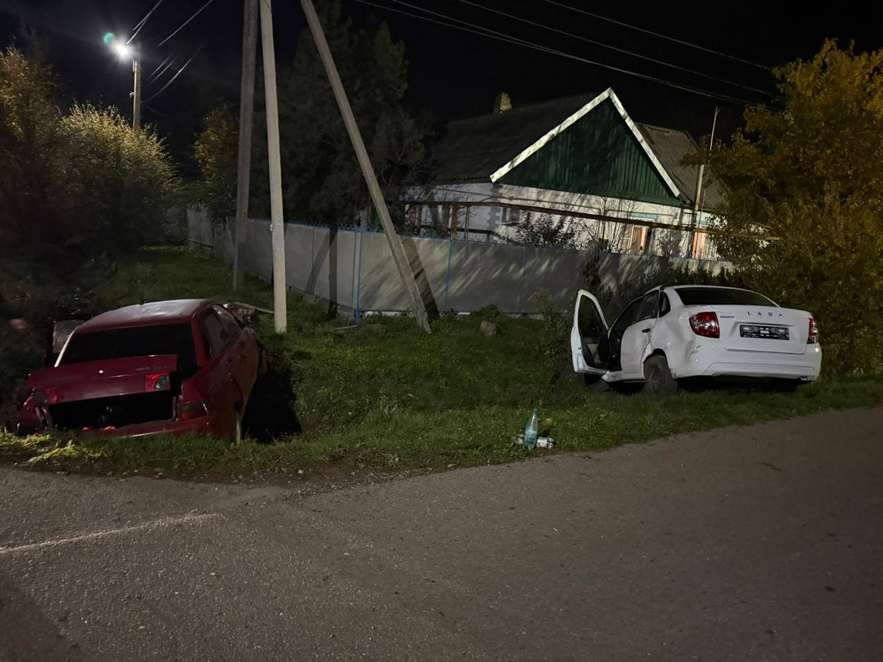 В Андроповском округе в ДТП пострадал ребенок