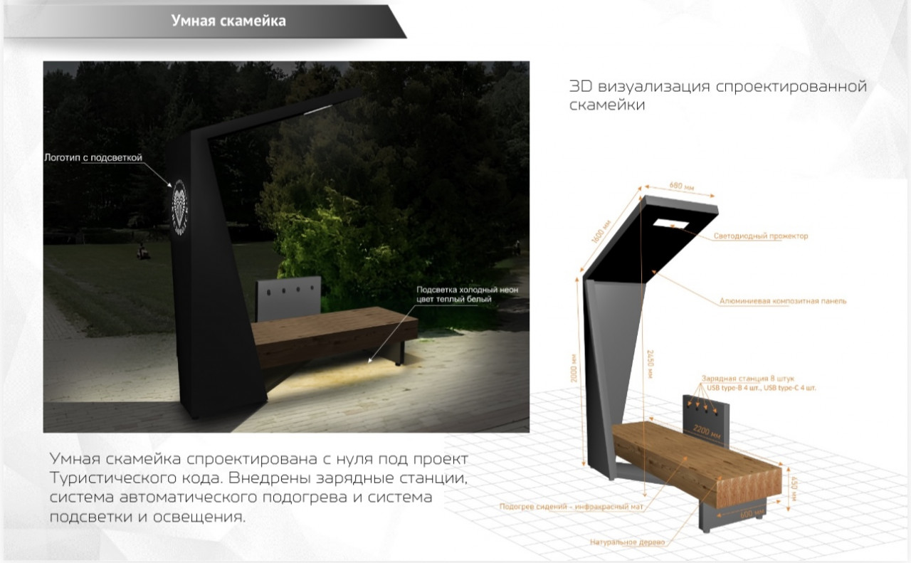 Скамейки с подогревом появятся в Кисловодске