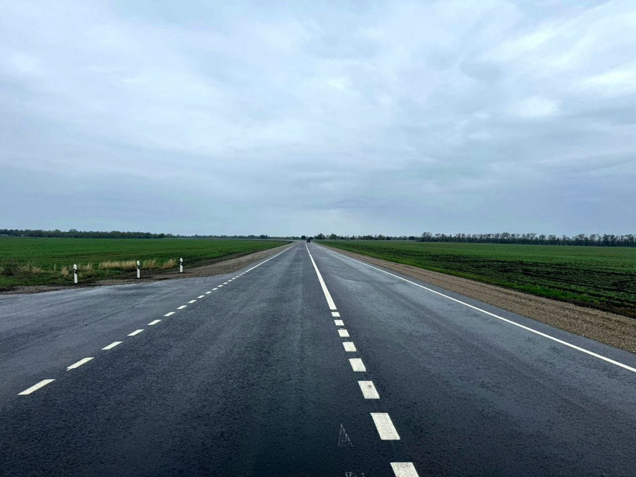 130 км дорог обновили в Ставропольском крае в рамках нацпроекта