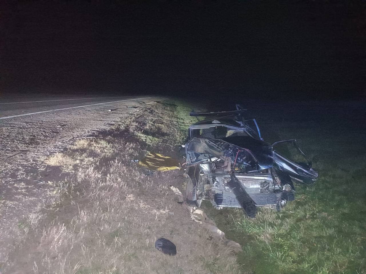 Мужчина погиб в аварии на трассе «Астрахань - Элиста - Ставрополь»