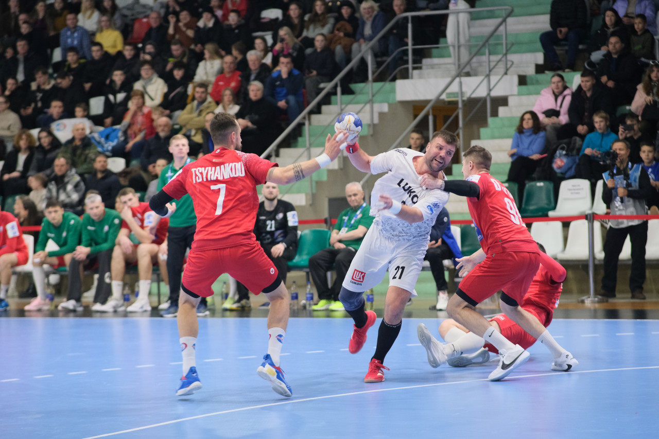 Вничью сыграли гандболисты ставропольского «Виктора» с могилевчанами