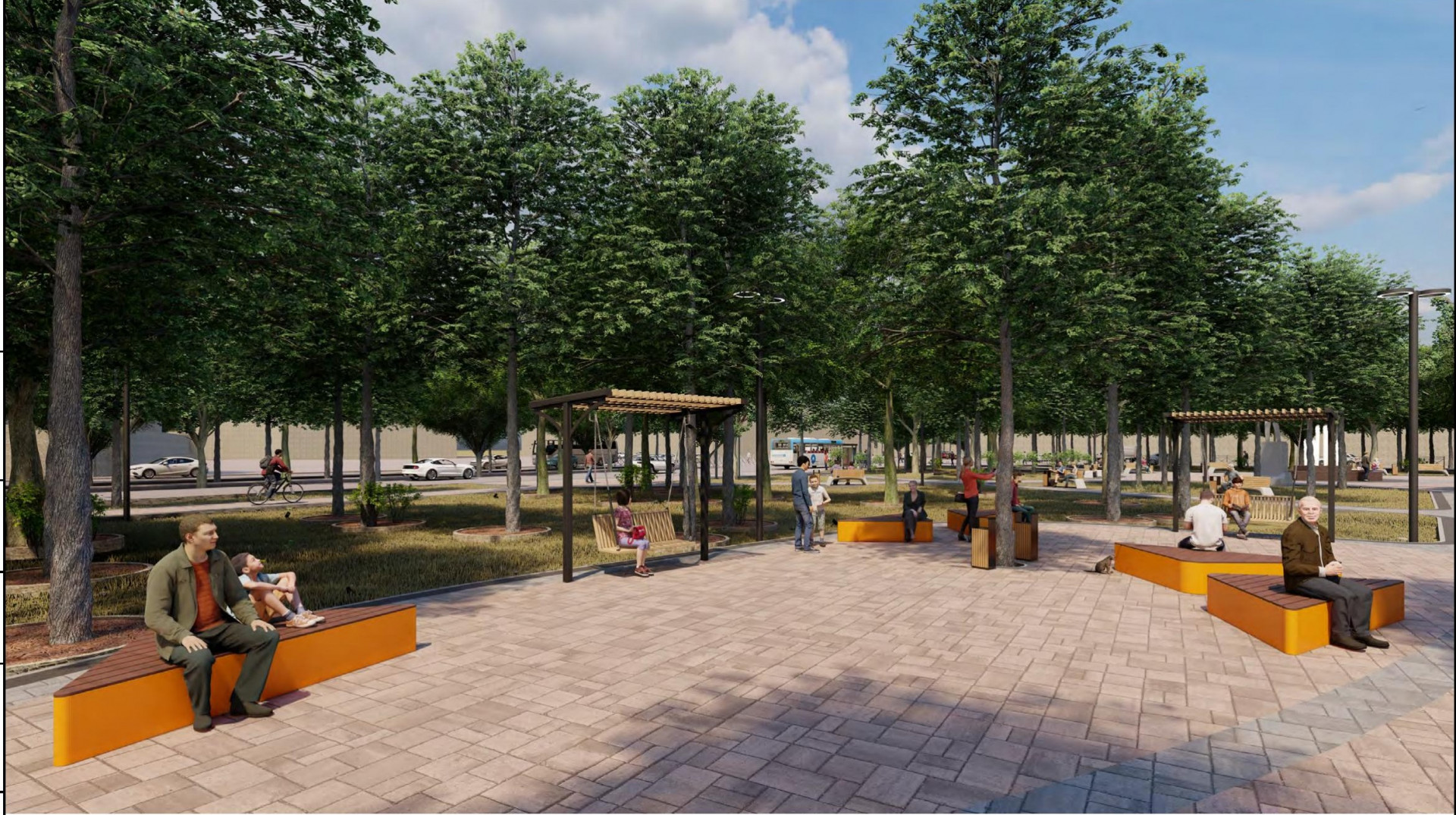 В Ставрополе благоустраивают сквер районе лицея № 8 В Ставрополе благоустраивают сквер районе лицея № 8